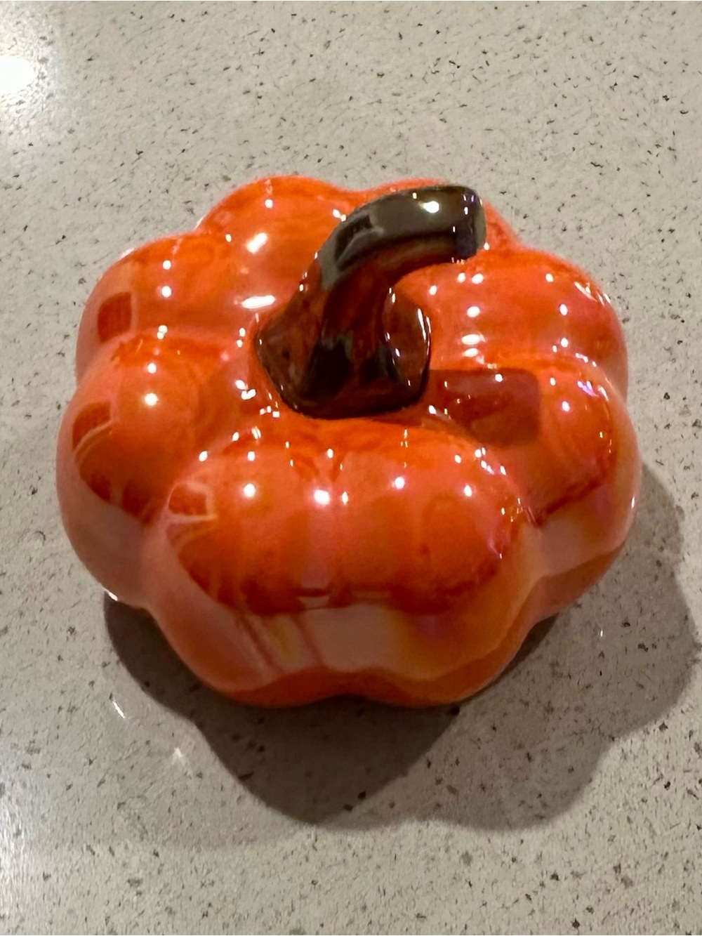 Hobby Lobby Glossy Orange Pumpkin
